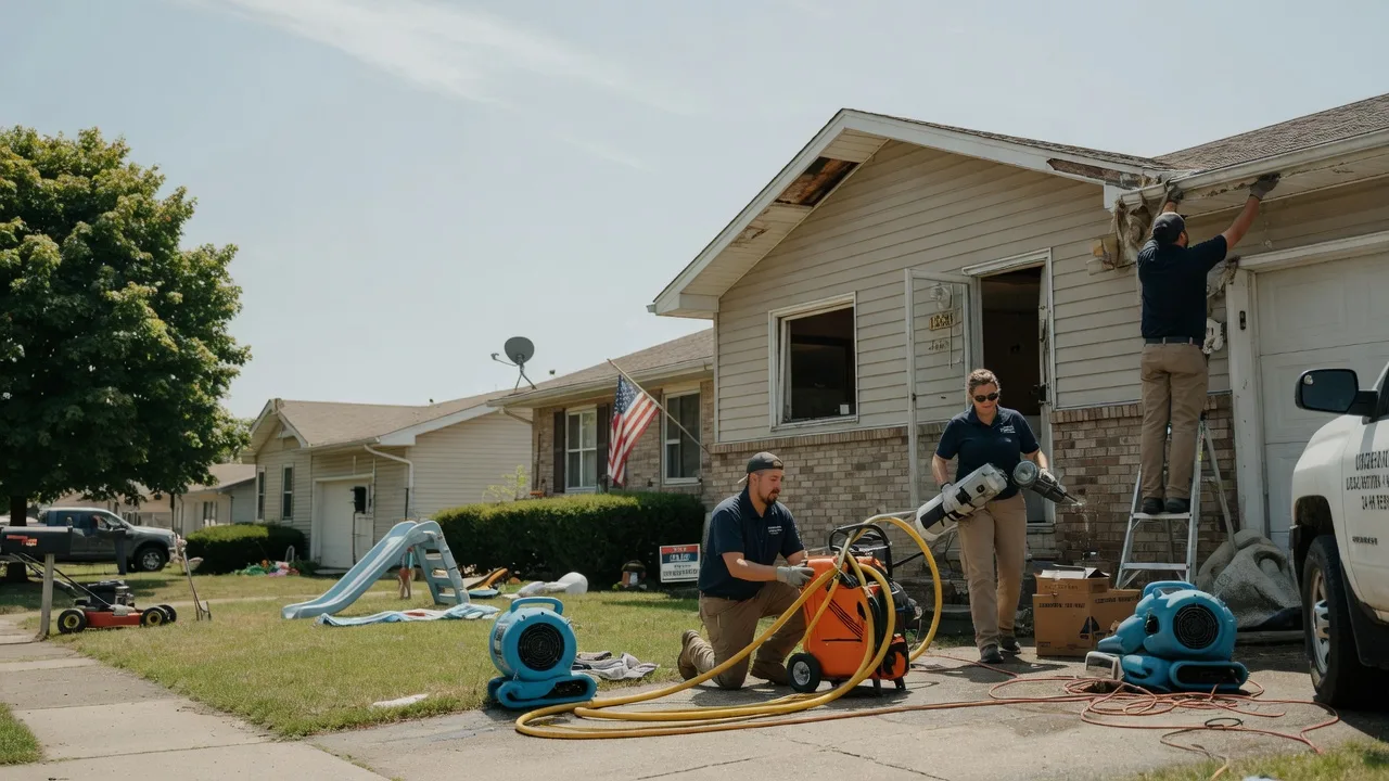 Water Damage Restoration in London, OH near me